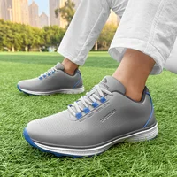 New Men Golf Shoes Non Slip Lightweight Golfers Shoes Comfortable Sneakers for Walking Waterproof 1