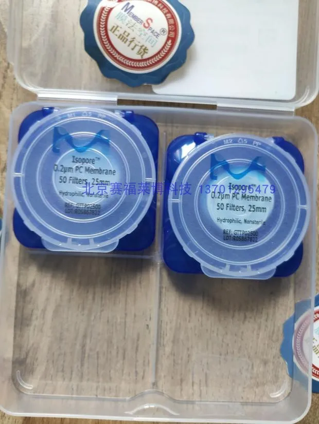 Millipore25mmPCTEPolycarbonateMicroporousFilterMembraneGTTP