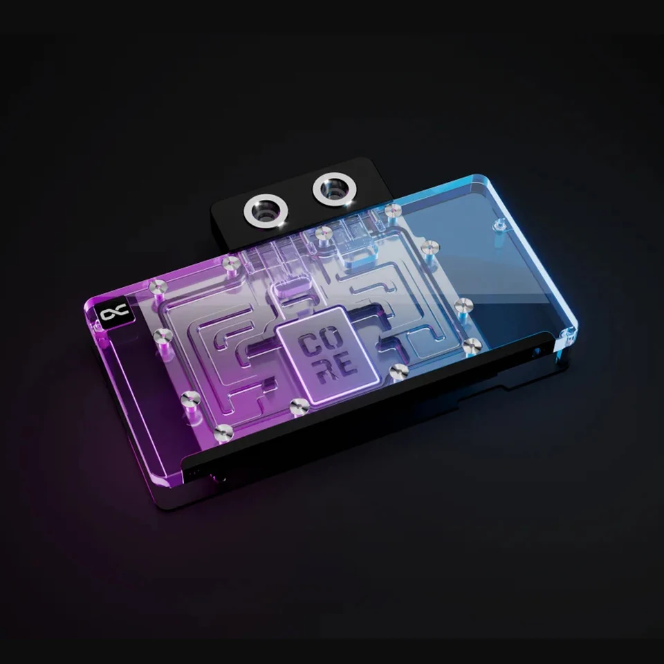 Alphacool Core GPU Water Block Compatible PowerColor Hellhound AMD