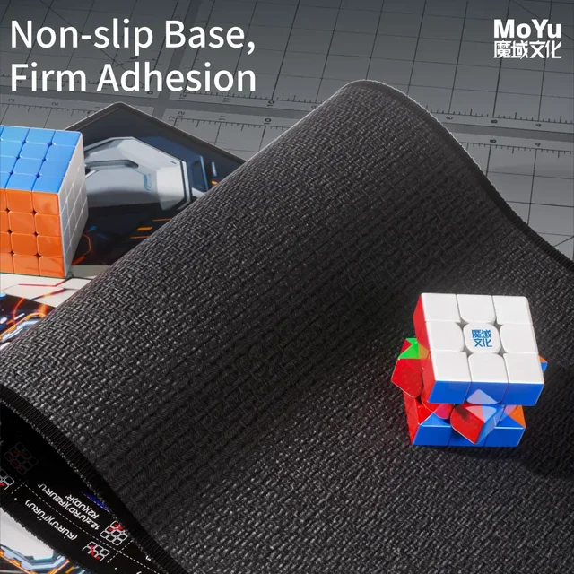 [SomeCube] MoYu Cyberpunk Mat CFOP Cube Mat Moyu Magic Cube Competition CFOP Speed Timer Mat Magic Infinity Fidget Toy 5