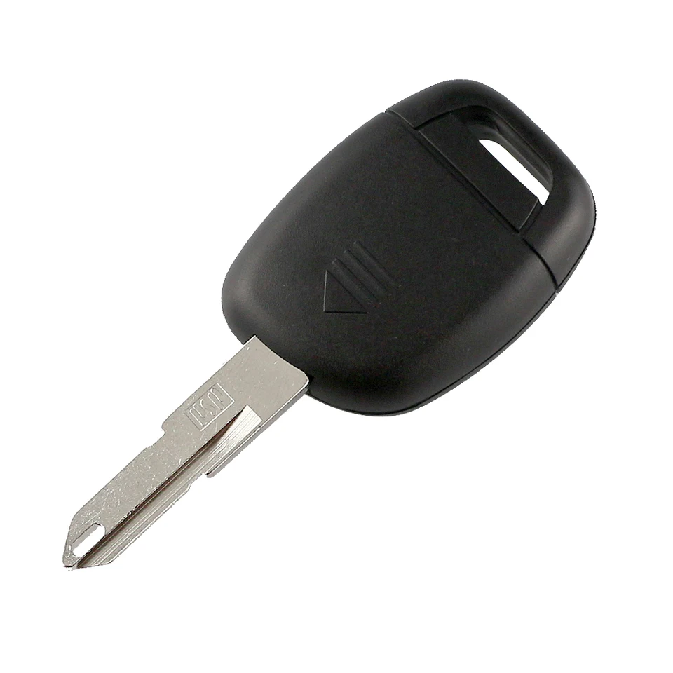2 Custodie Telecomando Auto Con Lama HU100 Non Tagliata - Compatibile Con Renault Kangoo, Master 2, Twingo, Clio 2, Laguna, Megane