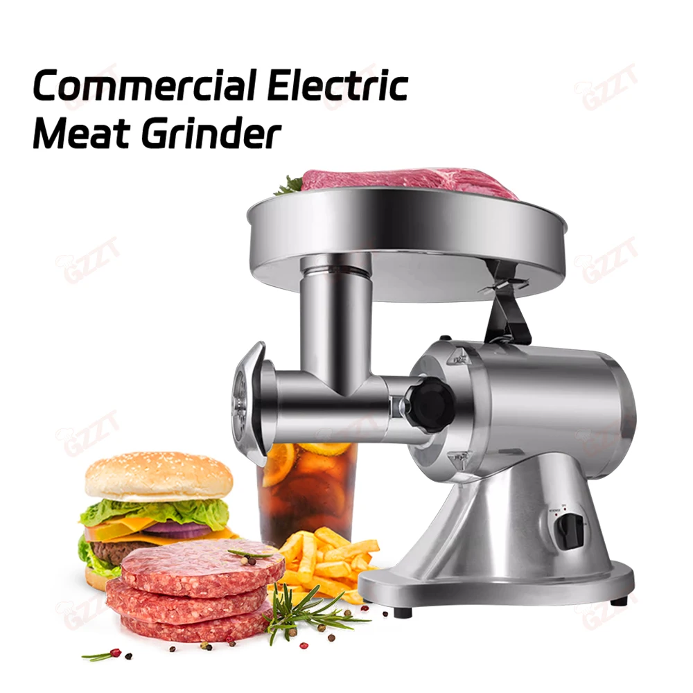 GZZT Commercial Heavy-duty Meat Grinder Sausage Stuffing Maker with 3 Sizes of Nozzles Multifunctional Food Processor 250KG/H waterproof patio swing chair 170 110 152cm with canopy teslin cushion 250kg load bearing iron swing brown