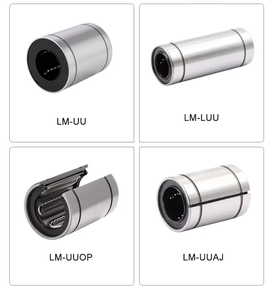 Description Picture 5 of item1pc LM30UU Long type 30mm Linear Ball Bearing CNC Parts For 3D Printer Linear Bearings