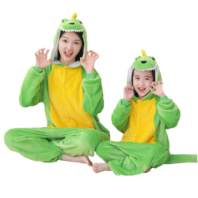 Baby Unicorn Pajamas Boys Girls Onesies Kigurumi Panda Dinosaur Dalmatian Clothes Licorne Jumpsuit Winter Kids Pyjamas Sleepwear,kids pajamas