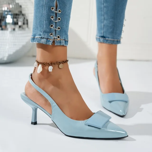Hook-Top Pointed Dress Heels – Elegant Occasion Shoes