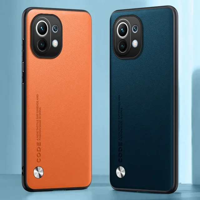 Funda de cuero de lujo para Xiaomi Mi 11 Lite 5G NE 11T Pro Mi11, funda de teléfono protectora de silicona para Xiaomi Mi 11 Ultra 11i 11X - Image 6