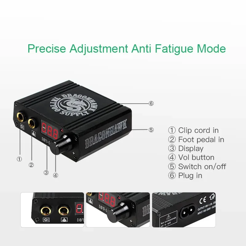 ミニ液晶タトゥー用品,高品質マシン,電源 - AliExpress