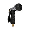 1pc high-pressure water spray gun nozzle, 16mm quick connect, 3/4 inch thread, plastic, used for lawns, gardens, car wash 1