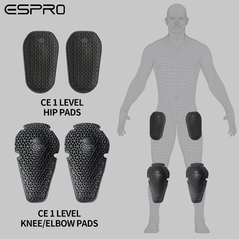 CE1 Certified Motorcycle Armor Protective Gear for Upper & Lower Body Safety