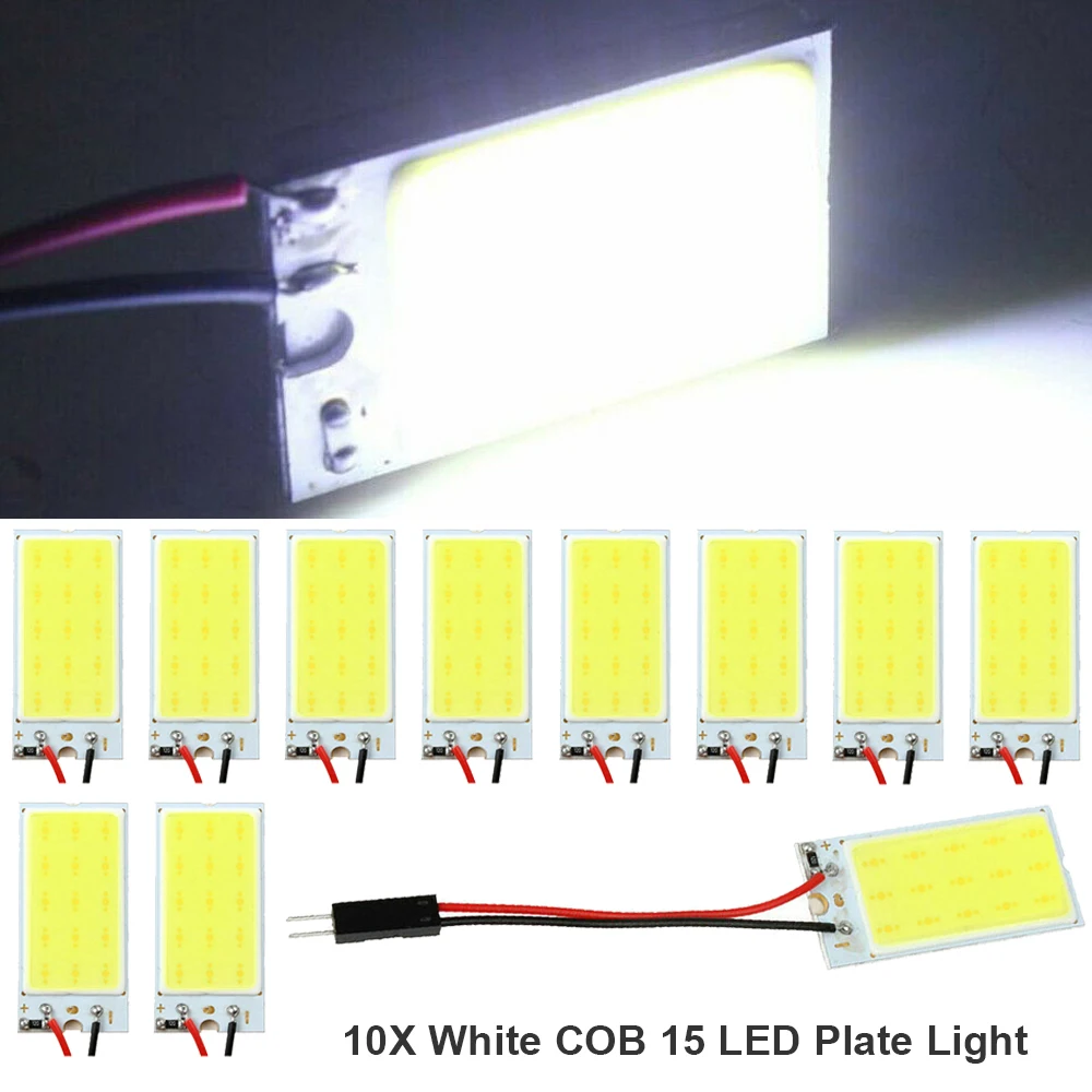

5 шт./10 шт., светодиодные пансветильник для чтения, COB 15 SMD