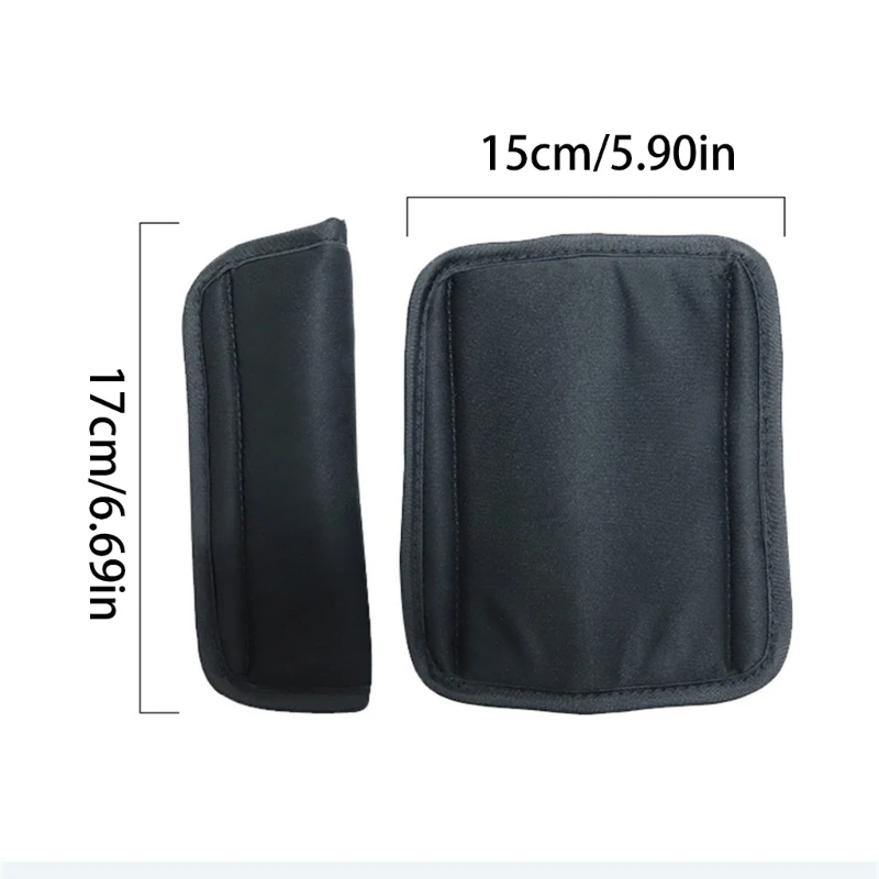 Segurança do carro Almofadas Cinto de Segurança para o Bebê, Carrinho Universal, Alça de Ombro Covers, Soft Car Seat Cinto Almofada, Pram Guarda Ombro Almofadas