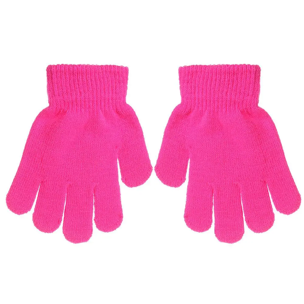 Hot Boy Girl Kids Glove Children Knitted Stretch