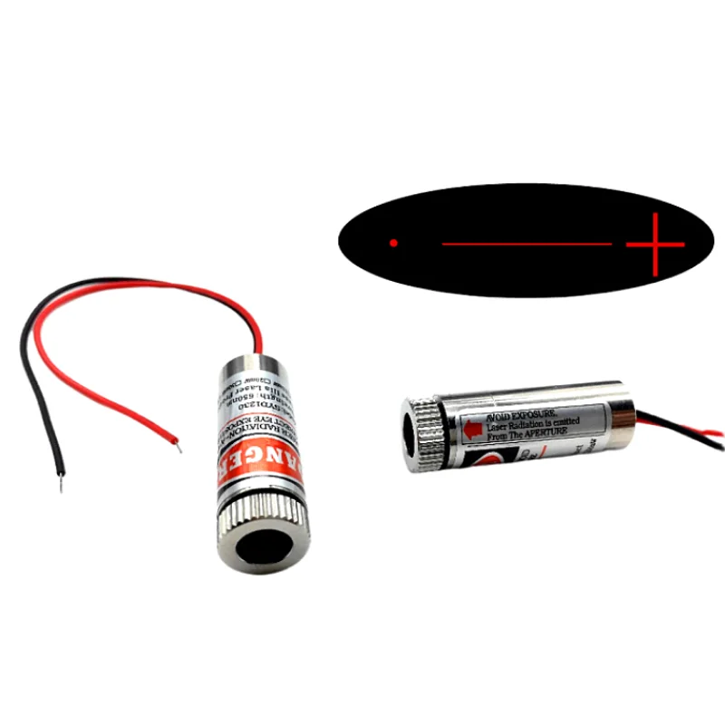 HLM1230 . + Focusable 650nm 5mW Red Laser Module 12MM Diameter For Presentations Measurements DIY Projects adjustable focusable 650nm 5mw 12 35mm 3v 5v red dot laser module industrial 12mm led ld module