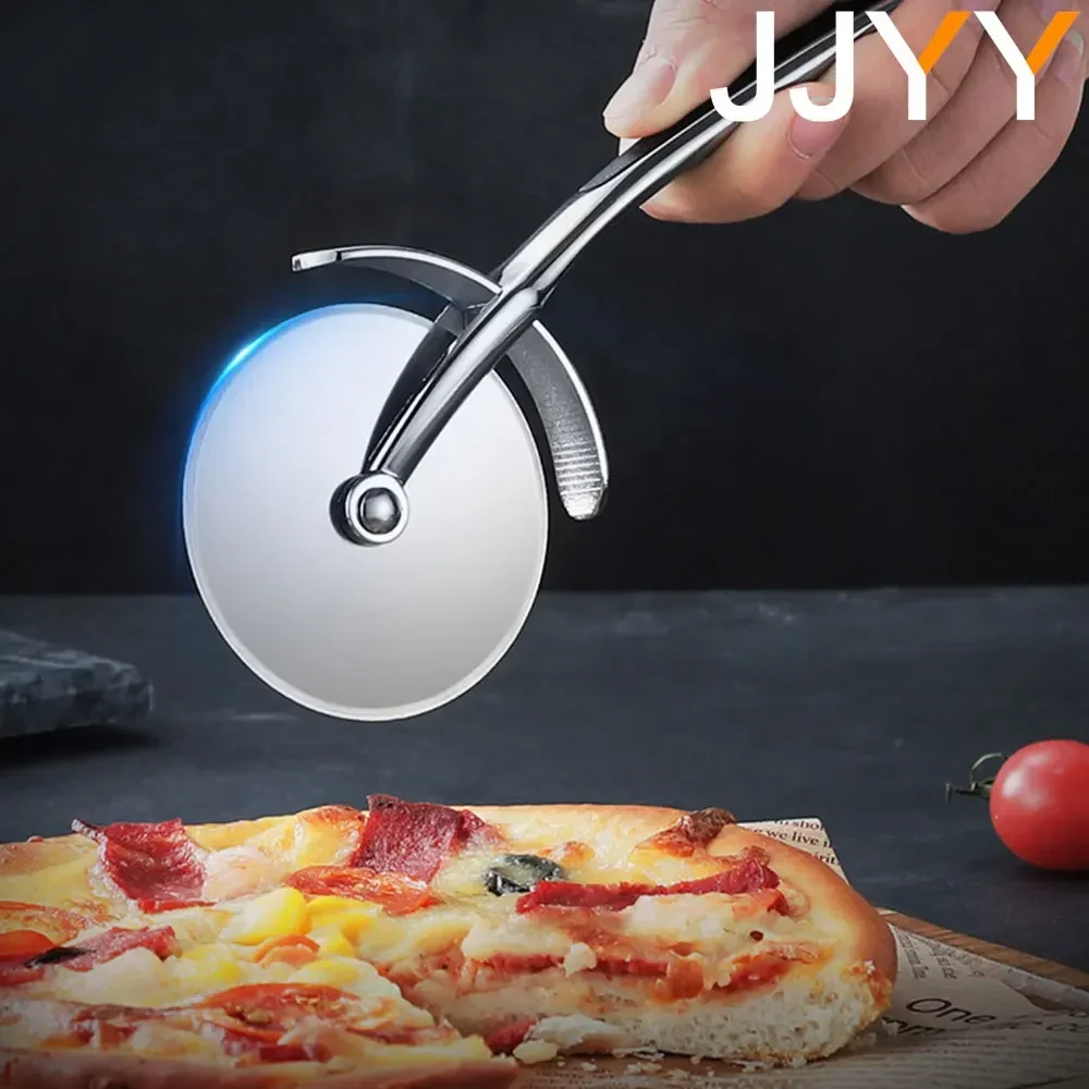 Pizza Cutter Stainless Steel Pizza Cutter Knife for Cake Bread Pies Kitchen