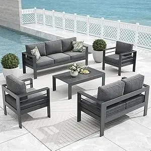 Aluminum Patio Furniture Set