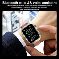 2026 New Body Fat Analysis Health Smart Watch ECG+PPG Uric Acid Blood Pressure Blood Oxygen Clock Call Smart Watch For Men Women - Image 5