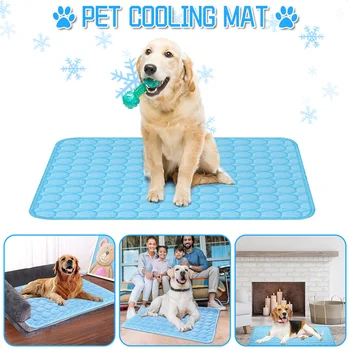 Pet Cooling Mat Cool Pad Cushion Dog Cat Puppy Blanket For Summer Sleeping Bed Dog Cooling Bed Pet Cooling Mat 4