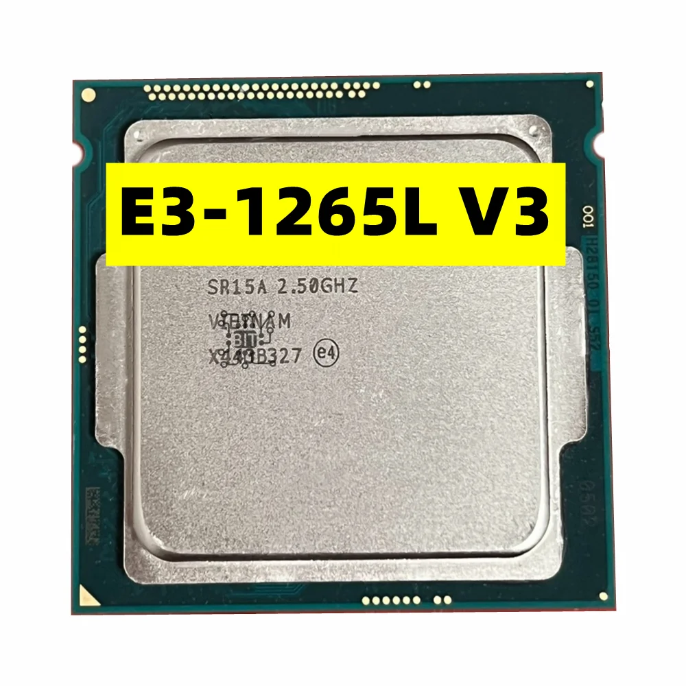 Processador Cpu 1265lv3 2.5ghz Quad-core Eight-core 45w Lga 1150 Xeon-e3 1265l v3
