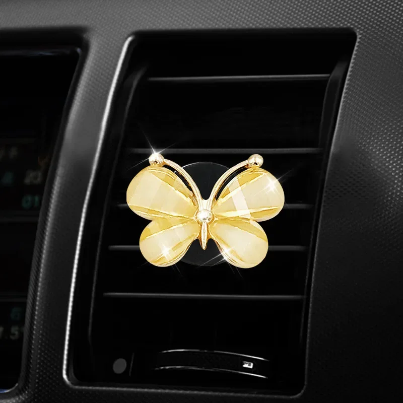 Colorful Butterfly Car Air Vent Clip Decoration Ornament