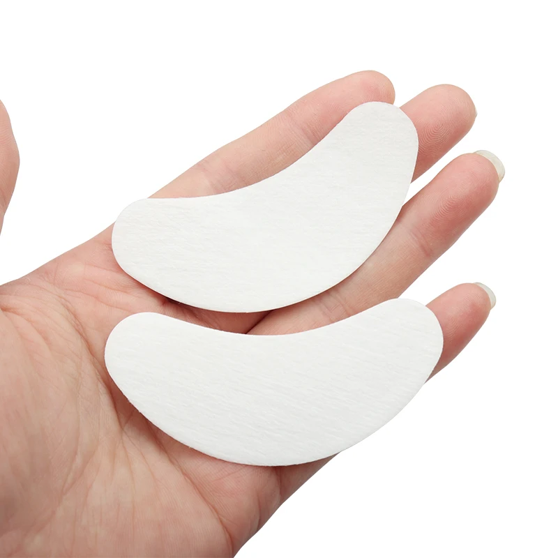 50 pairs Gel Eye Patches For Eyelash Extension Under Eye Pads Eyelash Paper Patches Tips Sticker Makeup Tools