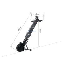 New Product Disabled Outdoor Active Ultralight Adult Electric Handbike Powerful Motor Elderly Manual Wheelchair Driver Head 1