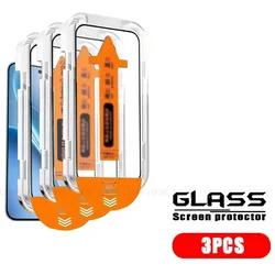 iQOO Z11 Tempered Glass Screen Protector - Easy Install, 9H Hardness, Full Coverage, Dust - Free Clarity for Vivo IQOO Z11 (3 Front Glass)