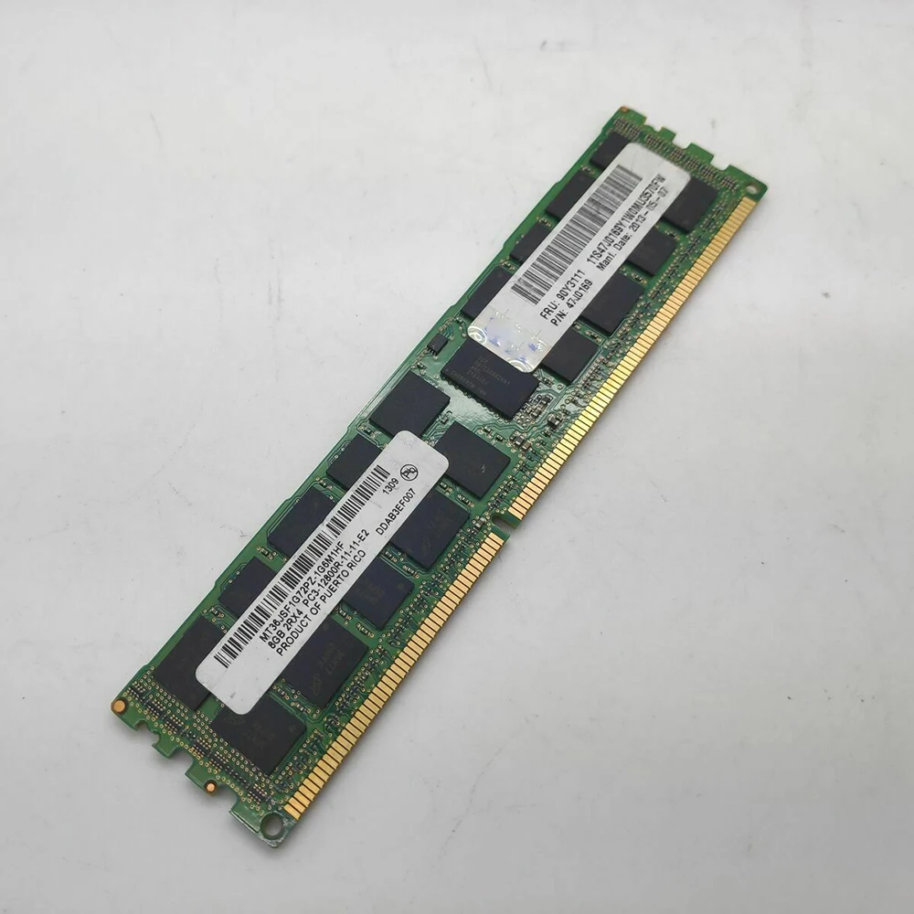 1PCS Server Memory For IBM RAM X3650 M4 90Y3111 90Y3109 47J0169 8GB DDR3 1600 REG 5 1PCS Server Memory For IBM RAM X3650 M4 90Y3111 90Y3109 47J0169 8GB DDR3 1600 REG - Image 3