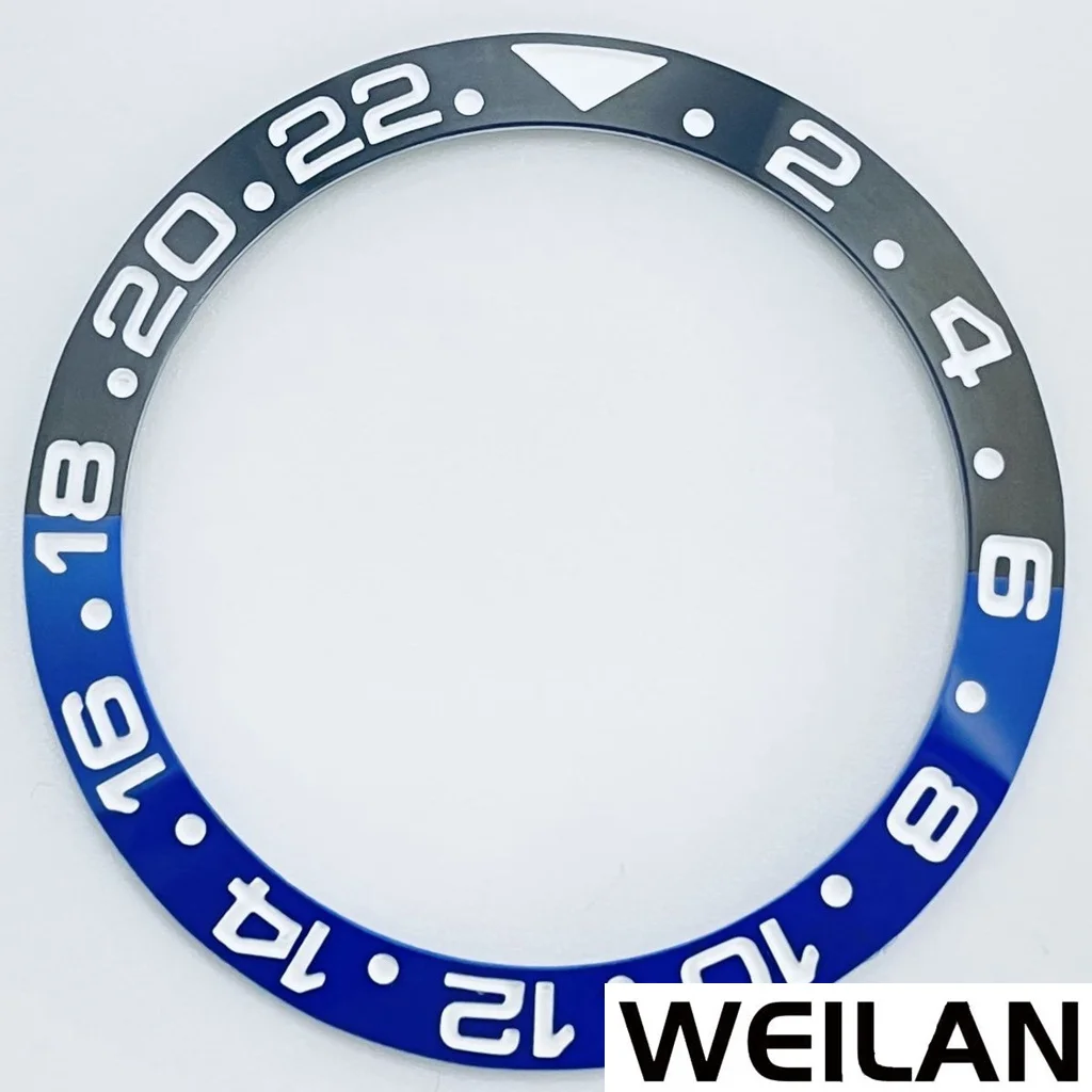 Ceramic Bezel GMT Diver Style Inlay Replacement