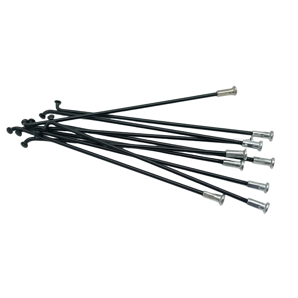 Bicycle 13G Diameter 2.3mm Length 102-256mm spokes #45 Steel + nipples 10 Pcs/lot