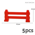 Red small guardrail