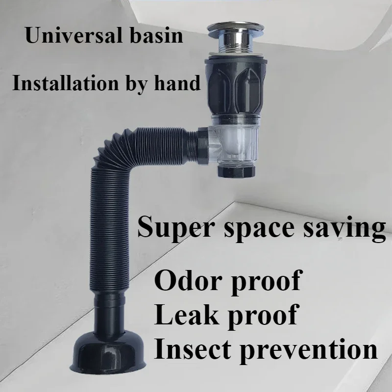 Frees Washbasin Drainer Versatile Sink Plug with Filter Practical Washbasin Drainer Simple Installation for Home