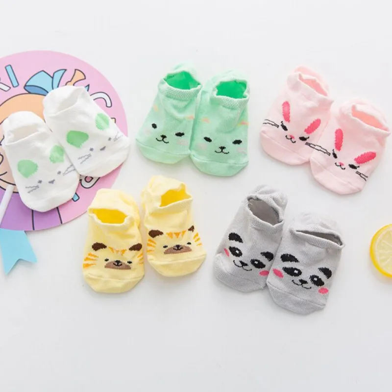 Children Socks Anti Slip Slipper Baby Girls Boys Toddlers Gift Infant Stuff Cartoon Animal Newborn Accessories