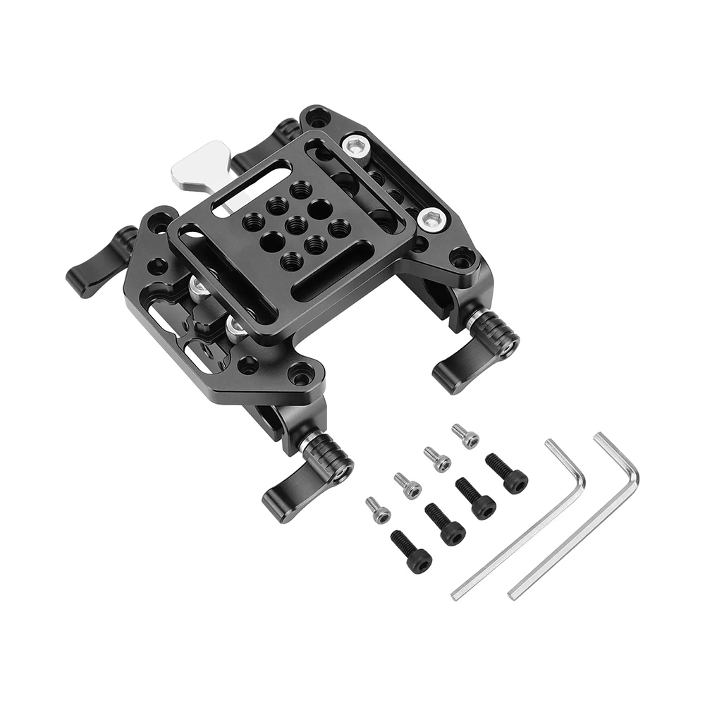 KIMRIG   V-Lock  ͸ ÷Ʈ, Dslr ī޶   Ʃ, 15mm  ε Ŭ 