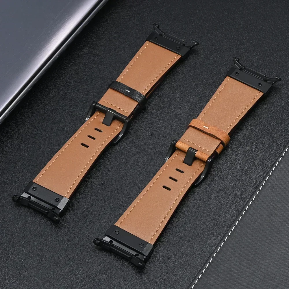 Luxury Leather QuickFit Watch Band – Elegant Business Belt Bracelet