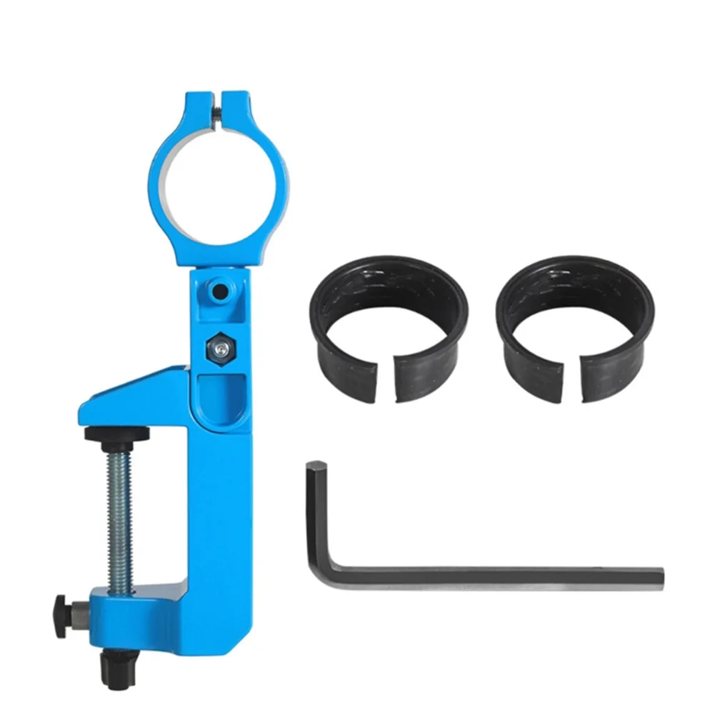 

Hand Drill Drill Holder Fixing Bracket Aluminum Alloy Bracket Durable Electric Drill Metal Rack Multi-function