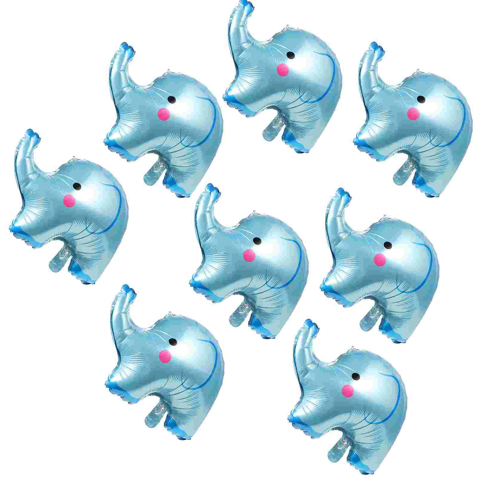 

8 Pcs Elephant Aluminum Foil Balloons Wedding Decorations Arch Mylar for Children