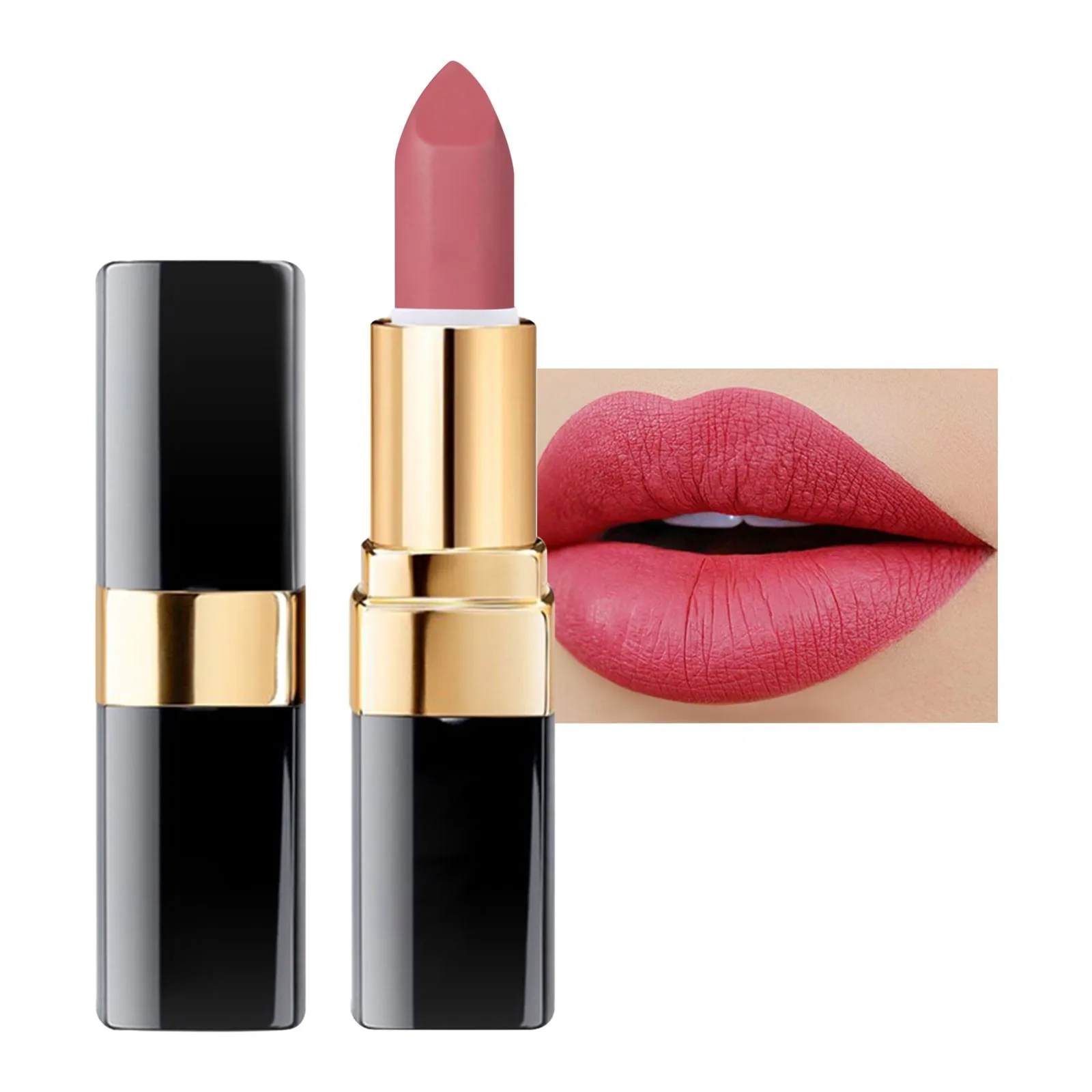 Black Golden Circle Lipstick Color Is Long Lasting And Not Easy To  Decolorize Waterproof Lip Tint Peel off Infallible Lipstick _ - AliExpress  Mobile