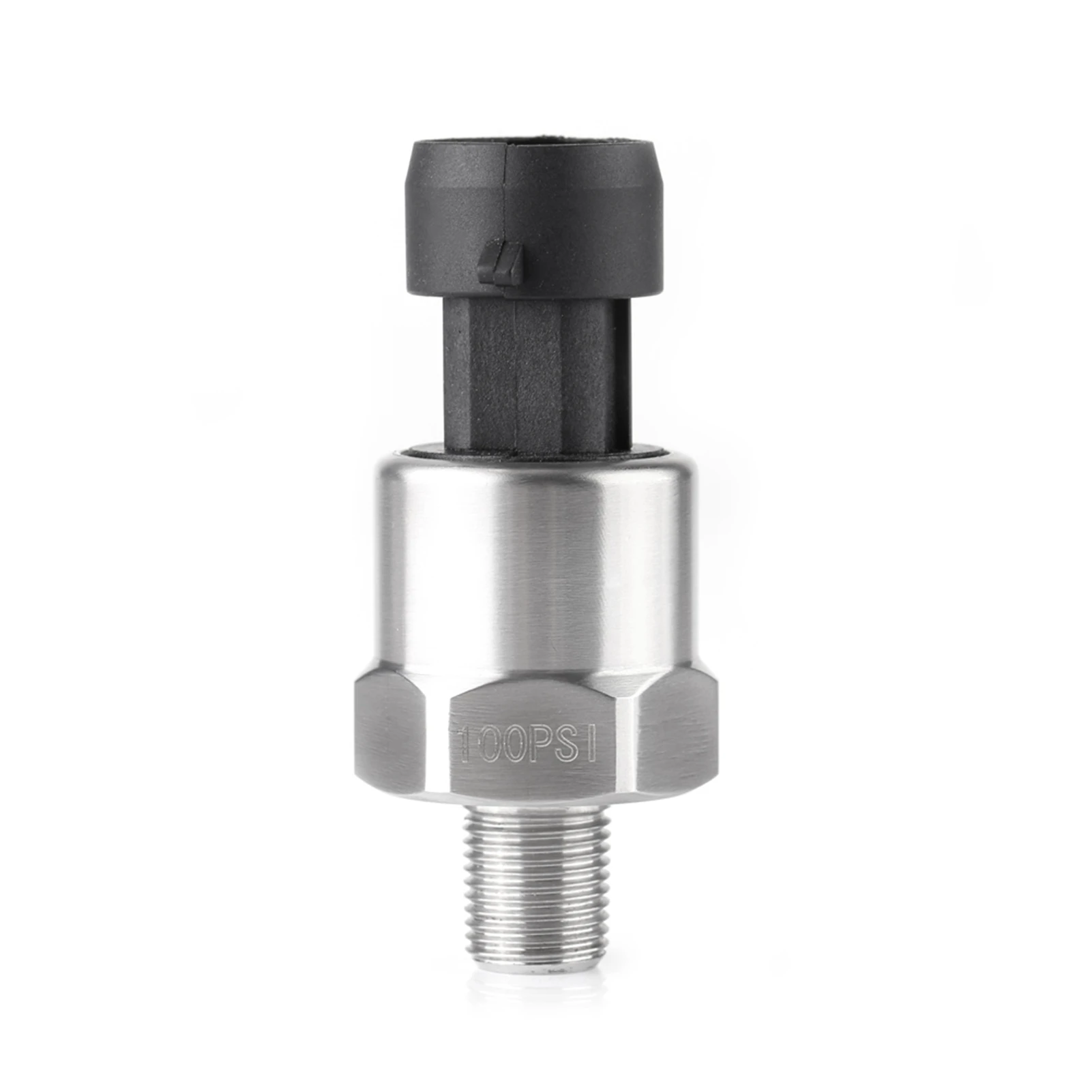 30/100/150/200/300/500Psi Stainless Steel Pressure Gauge Sender Transducer Transmitter Sensor DC 5V For Oil Fuel Air Water (100P