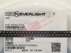 100pcs/Yiguang 19-217/Y5C-AP1Q2/3T SMD 0603 Highlight Yellow LED Bead 0.4T