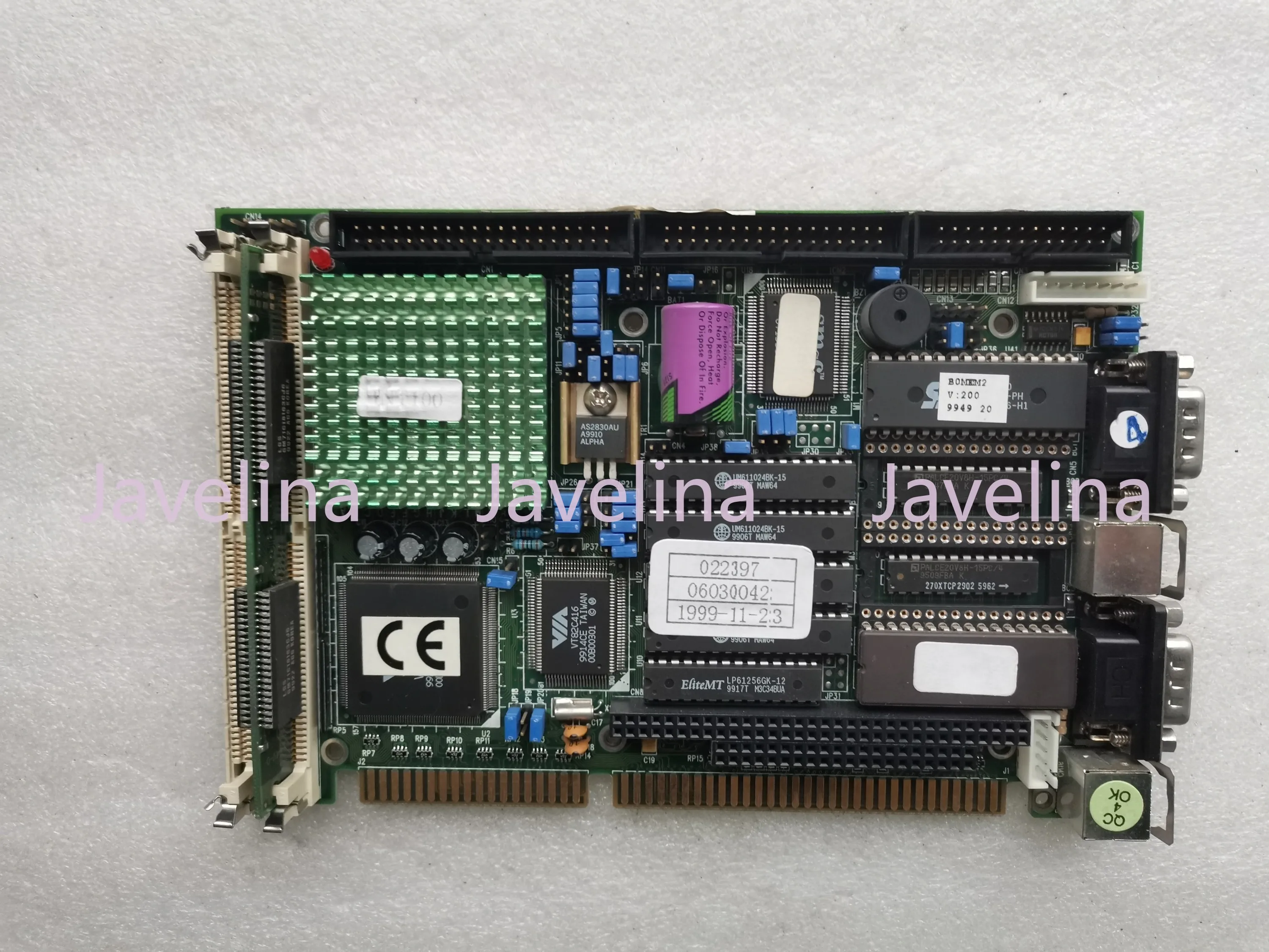 LMB-486LH half length industrial control motherboard 486 ISA slot half ...