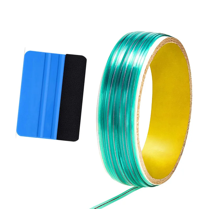 510MVinylWrapCuttingTapewithSqueegeeCarStickersEdgeDetailer