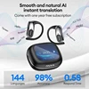 PAXA OpenAirUltra AI Translation Real Time 3-in-1 Translator Earbuds 145 Languages & Accents Bluetooth 5.4 Translating Earphones
