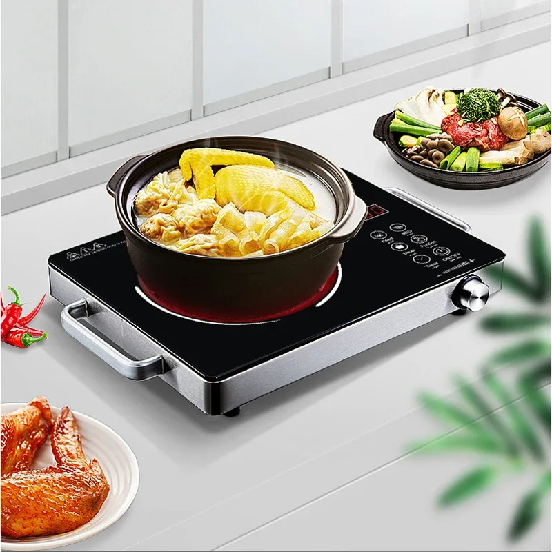 3500W  Ceramic Stove 220V Infrared Heating Induction Cooker Household Hot Pot Barbecue  Stove 2