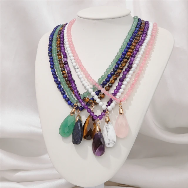 Ciondoli Ametista Naturale - 26 Pietre Grezze Per Gioielli Fai Da Te, Chakra E Regali - Foto 2