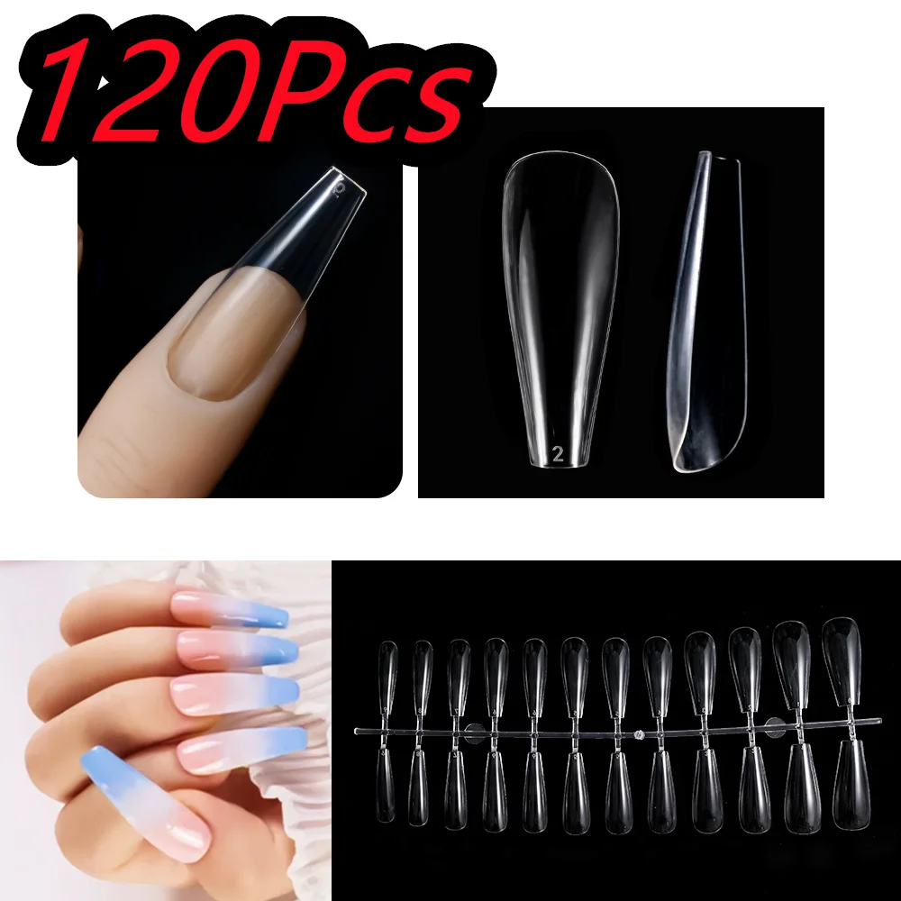 Elegance Collection: Almond Nude Pink Press-On Gel Nail Tips - 150 Piece Set