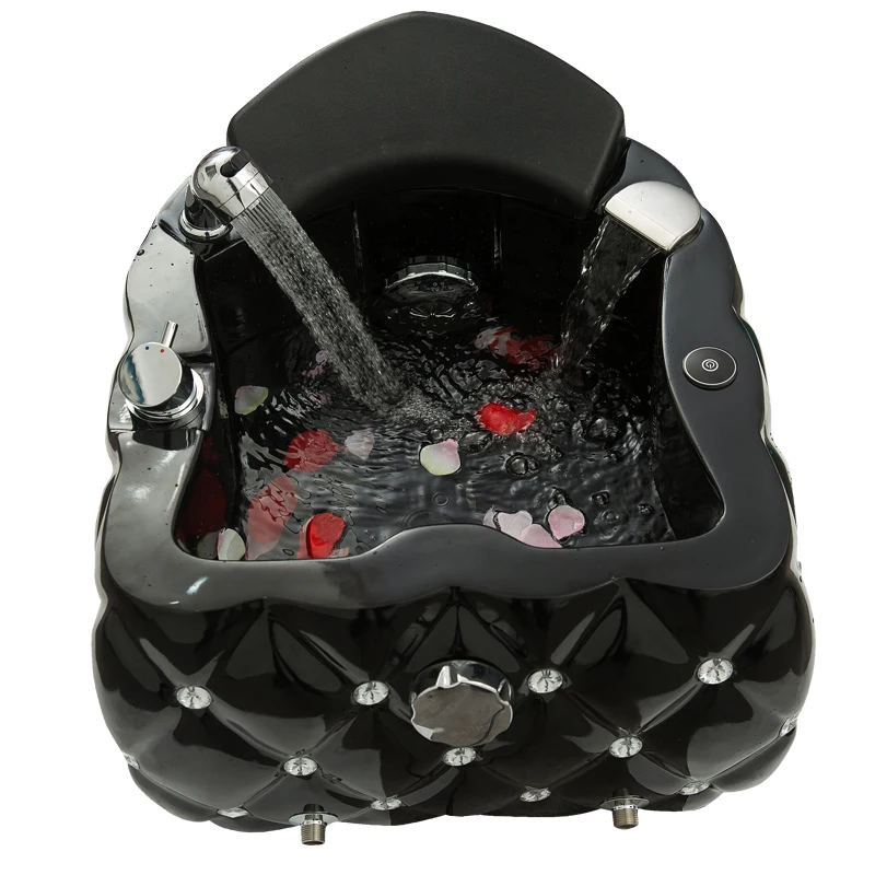 Salon Pedicure Chair Basin FootBath Sink Soaking Clean Care Spa Accessories
