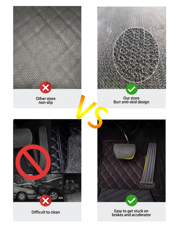 Auto Fußmatten Für Citroen C4 Kaktus 2018 2019 2020 2021 2022 Luxus Leder  Matte Teppiche Teppiche Set Wasserdicht Pad auto Zubehör - AliExpress