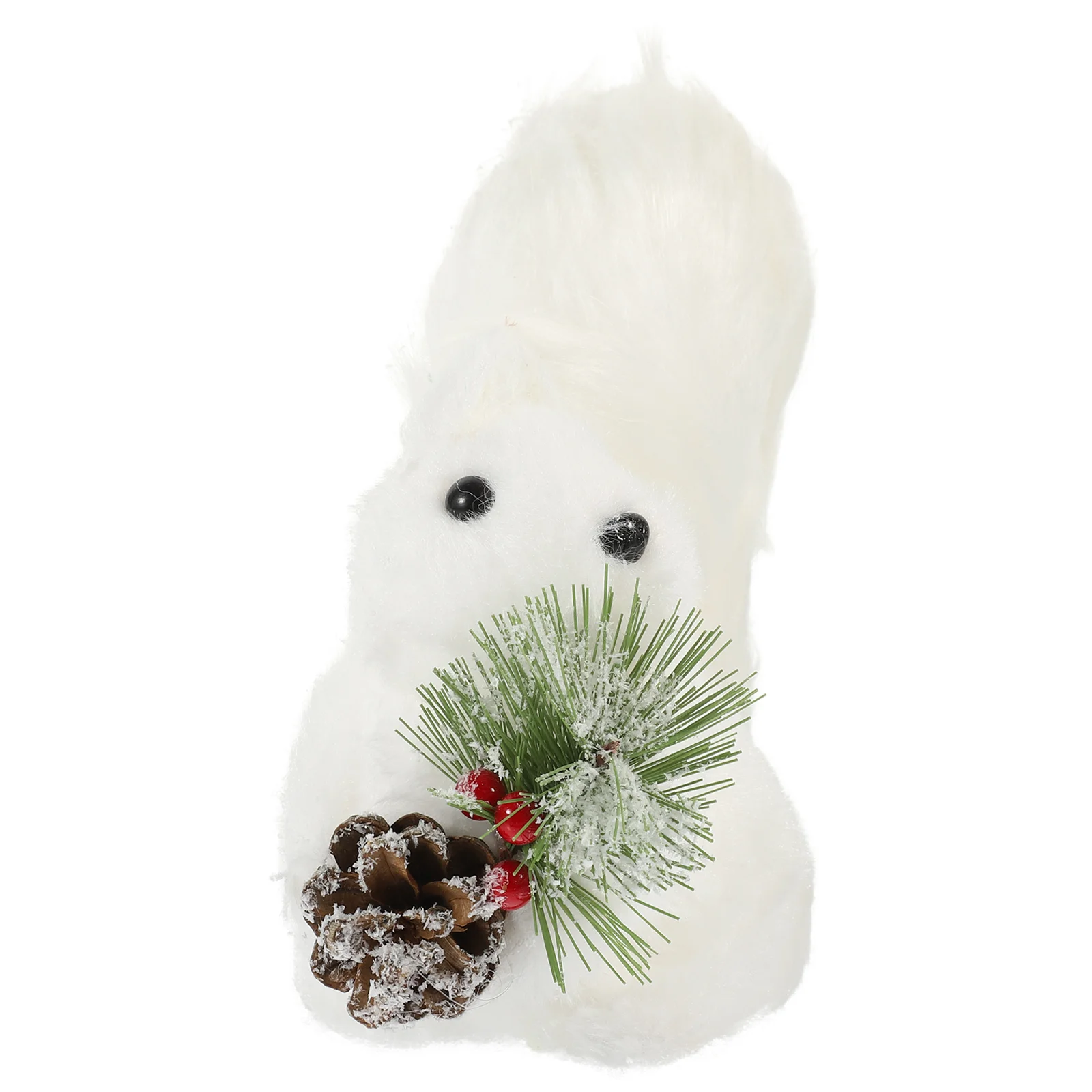

Xmas Party Decoration Xmas Table Statue Garden Squirrel Christmas Party Supplies Fireplace Figurine Squirrel Ornament
