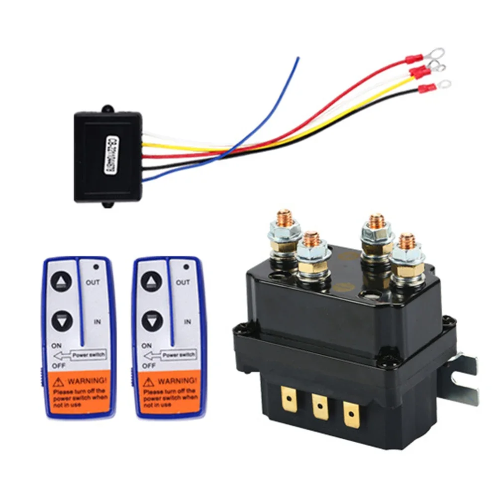 12V 250A Electric Winch Radio Remote Control And Winch Relay Set Hot Sale Brand. New And High Quality