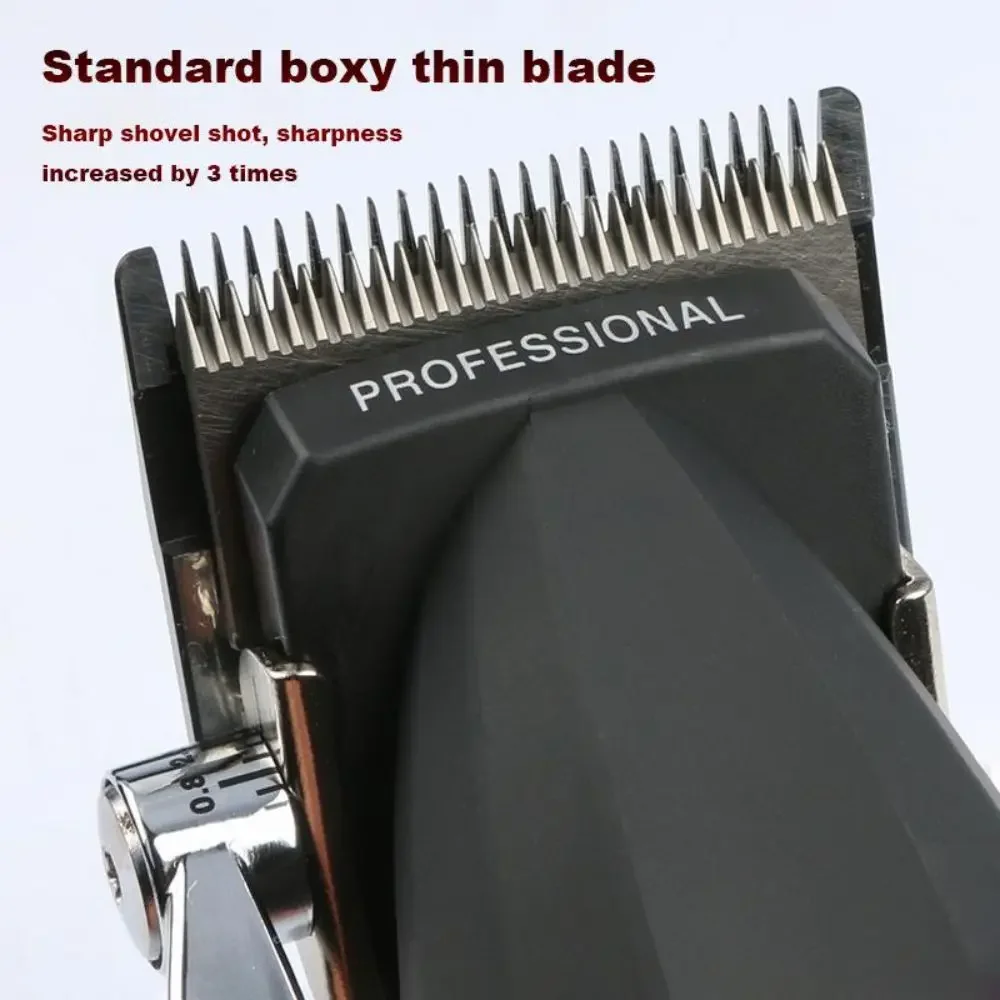 BiLL PRO BL600 BL800 BL400 Professional Barber 9000RPM Motor Electric Push Hair Clipper Oil Head Gradient Trimmer Shaver Tools 4